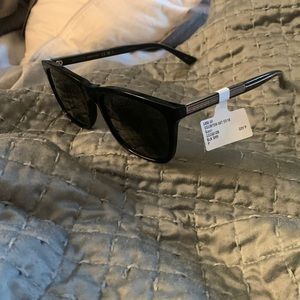 NEW GUCCI GG0381SN BLACK RED GREEN GOLD MENS POLARIZED SUNGLASSES 57-18-145